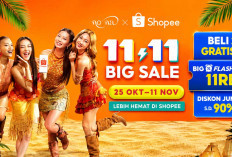 Keseruan Belanja Shopee 11.11 Big Sale Makin Berwarna bersama no na