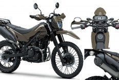 Kawasaki KLX230 DF 2026 Meluncur, Motor Trail Dual-Purpose Serbaguna
