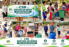 PT Dhibi Alam Lestari Salurkan Bantuan Air Bersih untuk Warga Tanjung Kelumpang