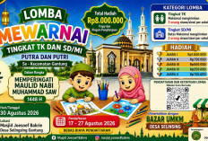 Maulid Nabi di Selinsing Beltim, Yuk Ikuti Lomba Kaligrafi dan Mewarnai Berhadiah Rp8 Juta