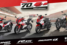 Yamaha Rilis 4 Motor Livery 70th Anniversary, Ini Harga Lengkap di Indonesia 2026