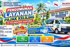 Camat Gantung Ajak Warga Bayar PBB, Layanan Pajak Keliling Hadir di Coffee Bar