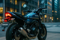 Bocoran Kawasaki Z400RS, Motor Retro Klasik 4 Silinder 400cc Sentuhan Modern
