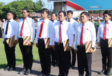 Polres Belitung Ungkap Kasus 4C dan Narkoba, Para Personel Berprestasi Diguyur Penghargaan