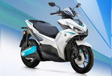 Yamaha Aerox Versi Listrik Resmi Dirilis, Skuter Sporty Jarak Tempuh 106 Km