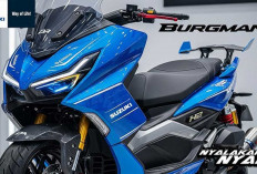 Review Suzuki Burgman 125 ADX Version Maxi Terbaru, Maxi Scooter 125 cc Rasa Moge