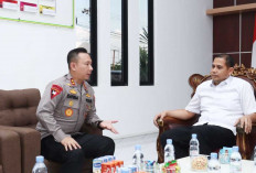 Kapolres Belitung Langsung Bangun Sinergi dengan Kejaksaan di Hari Pertama Bertugas