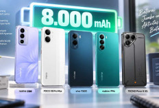 Daftar 5 HP Baterai 8.000 mAh Terbaru 2026, Harga Mulai 2 Jutaan dengan Fitur Menarik