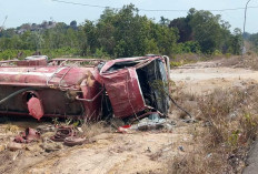 Mobil Damkar Belitung Terbalik Saat Menuju Karhutla Sijuk, Begini Kondisi 3 Petugas