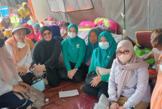 Hellyana Bantu Korban Kebakaran Bangka Selatan, Pakaian Dalam Masih Dibutuhkan