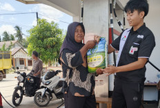 SPBU Membalong Rutin Berbagi 50 Karung Beras, Ringankan Beban Warga Kurang Mampu