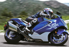 Suzuki Hayabusa Special Edition Terbaru 2026 Makin Canggih, Warna Biru Bikin Salah Fokus