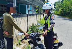 ETLE Handheld Satlantas Polres Belitung Mengintai, Jangan Coba-Coba Melanggar Lalu Lintas!