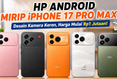 12 HP Android Mirip iPhone 17 Pro Max, Desain Kamera Kece Mulai 1 Jutaan