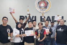 Juara Lomba Gaple Antarwartawan PWI Babel 2026, Ini Daftar Pemenangnya