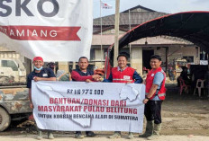 Solidaritas Warga Belitung untuk Korban Bencana Sumatera dan Aceh, PMI Salurkan Donasi Rp110,9 Juta