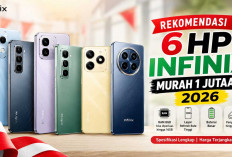 6 HP Infinix Murah 1 Jutaan 2026, RAM Bisa Diperluas hingga 16GB