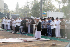 Gelar Shalat Istisqa, Bupati Belitung Berharap Hujan Segera Turun