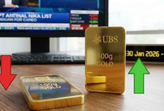Anomali Harga Emas 30 Januari 2026: Antam Anjlok, Emas UBS di Pegadaian Justru Meroket