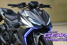 Bocoran Yamaha Gear 155 Phantom 2026, Skutik Harian Paling Sangar