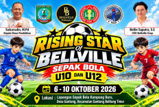 75 Tim se-Beltim Ramaikan Turnamen Sepak Bola Rising Star of Bellville 2026