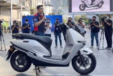 Honda UC3 Rilis, Motor Listrik Futuristis Terbaru Jarak Tempuh 122 Km
