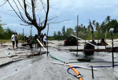 Tambang Ilegal di Pantai Nyiur Melambai Beltim Tetap Jalan, Meski Ditertibkan Berulang Kali