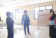 Kunjungi Pulau Batun, Bupati Beltim Janji Perbaiki Sekolah dan Dermaga Rusak