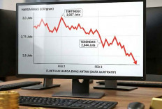 Harga Emas Antam Hari Ini, Terjun Bebas di Luar Prediksi
