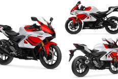 Yamaha R25 Anniversary Edition Tampil Beda, Grafis Ulang Tahun ke-70 Sarat Sejarah Balap