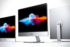Monitor Portabel Ugreen AP16 Meluncur, Layar 2.5K 165Hz untuk Gaming dan Produktivitas
