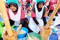 Bangka Selatan Catat Rekor MURI Dunia, 300 Peserta Bikin Terasi Habang