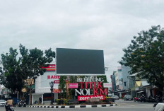 Sudah Terpasang, Videotron Percantik Pusat Kota Belitung dan Jadi Media Promosi