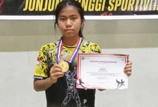 Qayla Sabet 2 Emas di Kejuaraan Pencak Silat Beltim, SDN 10 Gantung Panen 19 Medali
