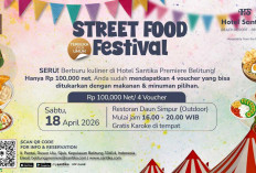 Yuk! Nikmati Kuliner Seru di Santika Belitung, Makan Sambil Karaoke Cuma Rp100 Ribu